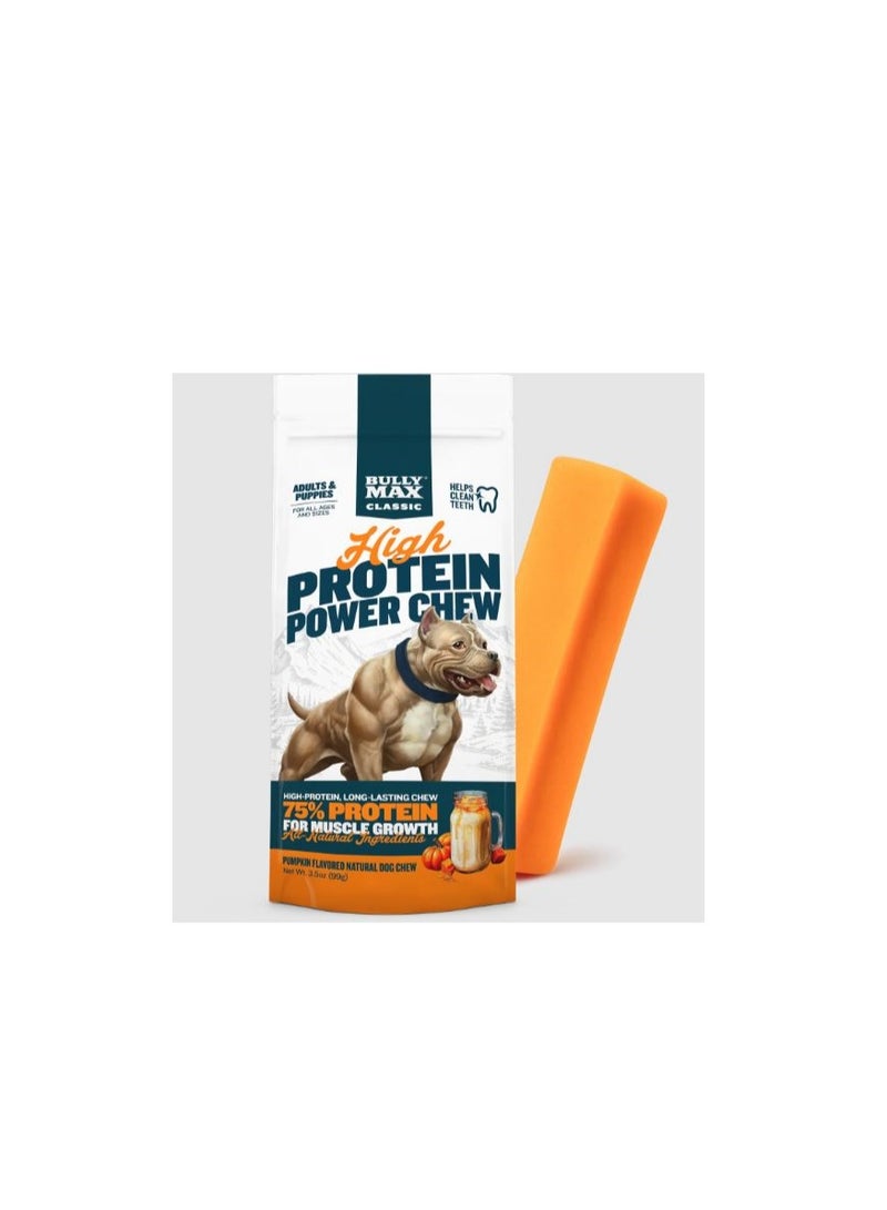 BullyMax Classic High Protein Power Chew - Pumpkin - 99g