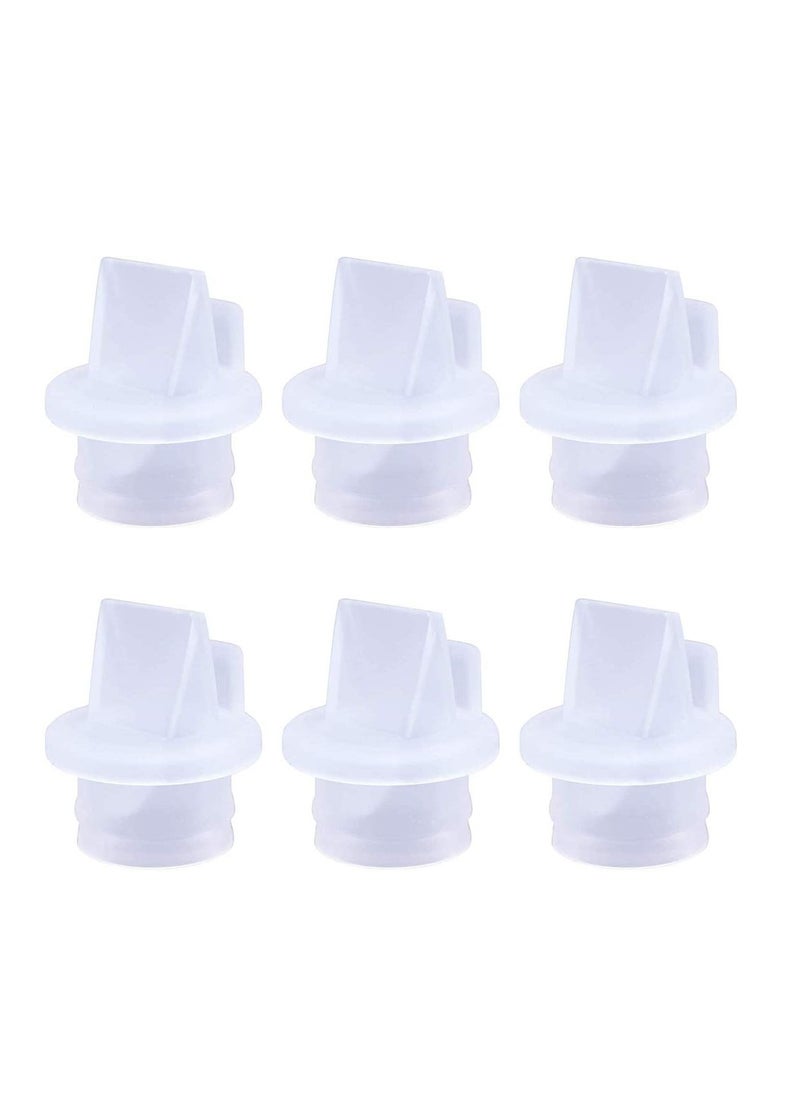 Y&D - Breast Pump Accessories, Duckbill Valves for Most Pumps, Replacement Silicone Valves, BPA/DEHP Free (6 Pack) - Image 1