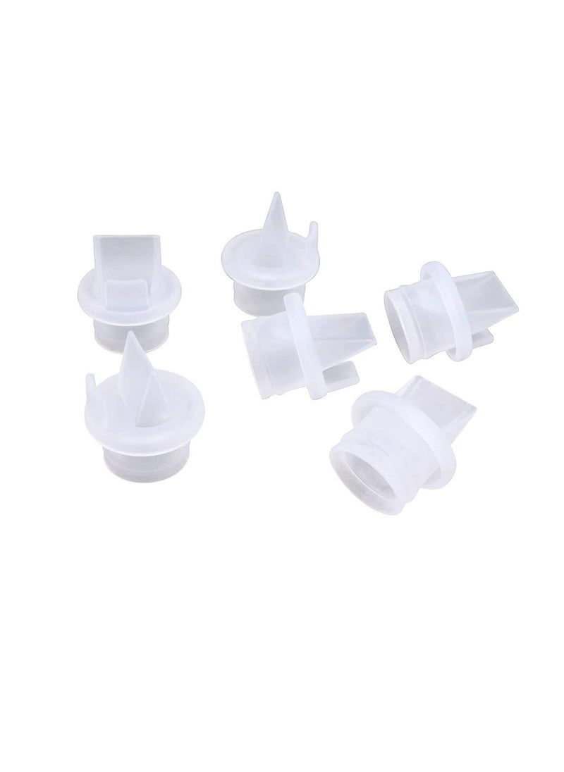 Y&D - Breast Pump Accessories, Duckbill Valves for Most Pumps, Replacement Silicone Valves, BPA/DEHP Free (6 Pack) - Image 1