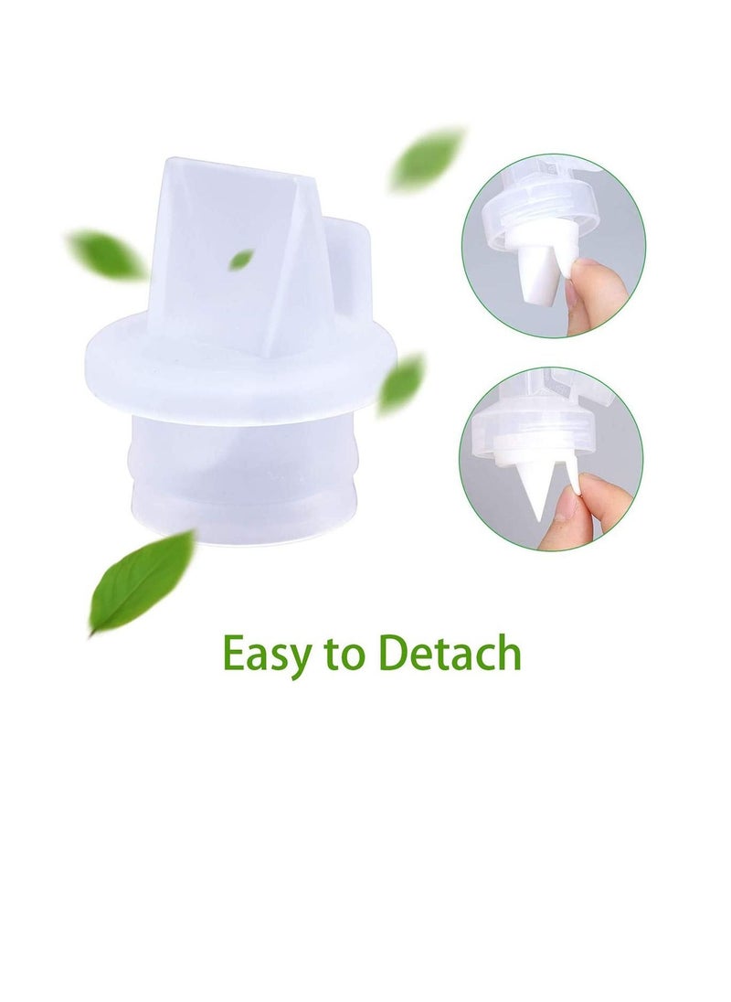 Y&D - Breast Pump Accessories, Duckbill Valves for Most Pumps, Replacement Silicone Valves, BPA/DEHP Free (6 Pack) - Image 1