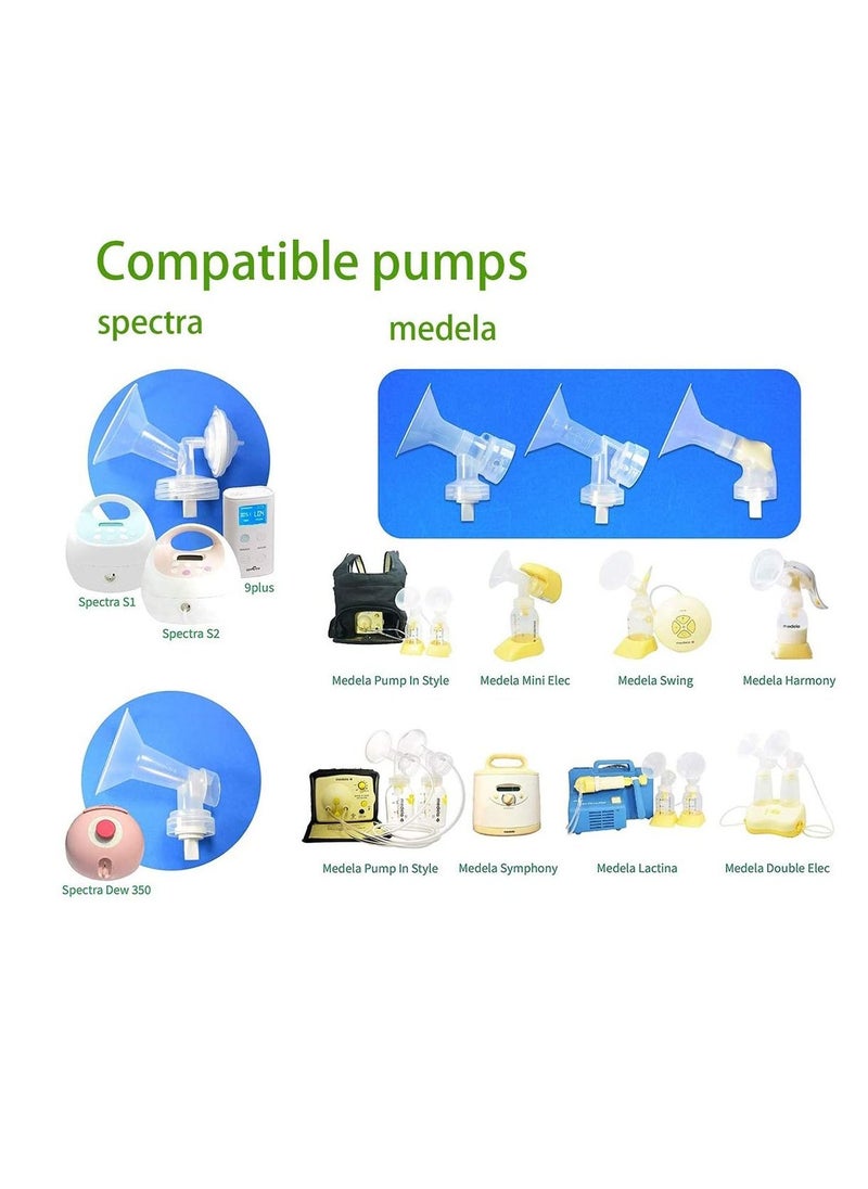 Y&D - Breast Pump Accessories, Duckbill Valves for Most Pumps, Replacement Silicone Valves, BPA/DEHP Free (6 Pack) - Image 1