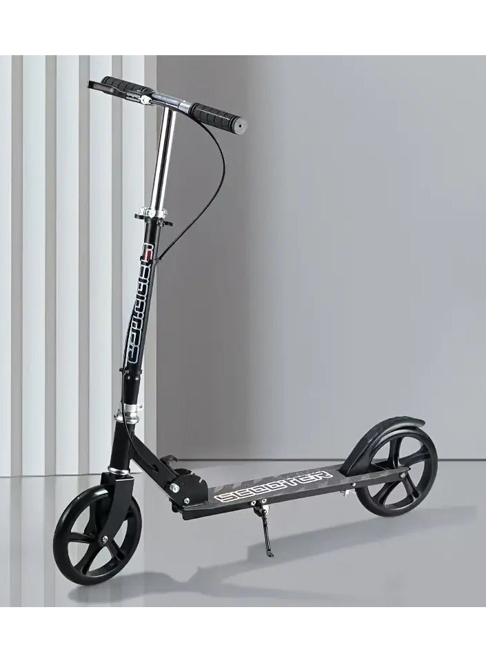 Adjustable Urban Scooter Folding Kick Scooter With Big Wheels Over 10 years old and adults - Image 1