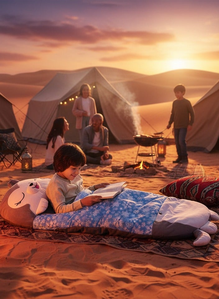 Adventure Lab Kids 3-in-1 Sleeping Bag for Camping – Convertible Sleeping Bag, Blanket & Pillow Set for Toddlers and Preschoolers – Lightweight & Cozy Camping Sleeping Bag - Image 4