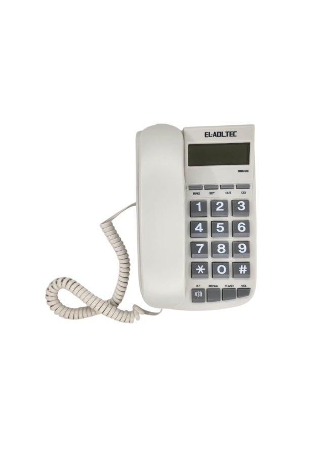EL-Adl.Tec EL-Adl.Tec Caller Id Telephone 888be ZF9602685707364750A70Z