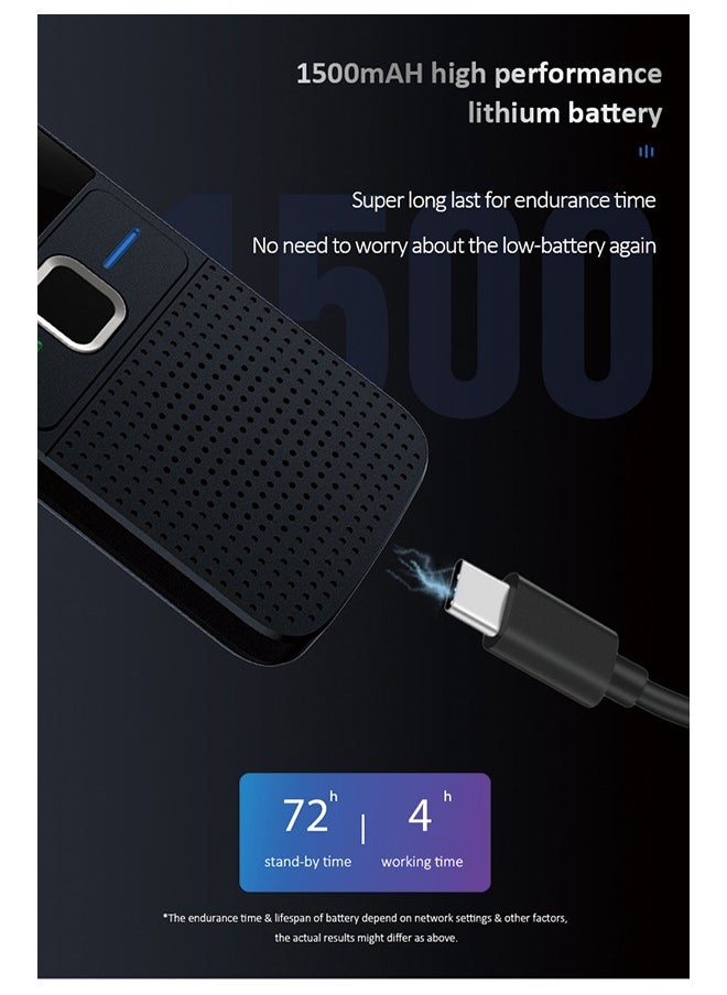 Generic - Language Translator Device, Portable Instant Language Translator Support WiFi/Bluetooth/Offline Two- Way Real Time Online 137 Languages with 2.4 Inch Touch Screen Recording Smart Translator - Image 1