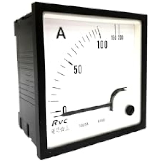 ريحني مقياس التيار الكهربائي التناظري للتيار المتردد 96 × 96 نوع Ct ثانوي 5 أمبير Eri96Esi96 Revalco Italy 86598Ut488 - Image 3