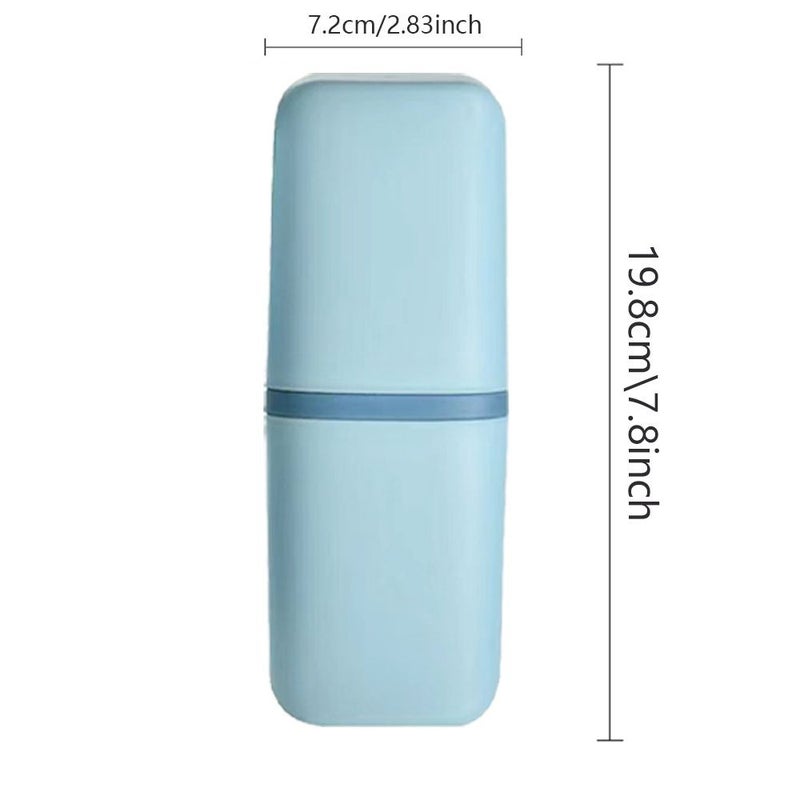 1pc Travel Toothbrush Case Holder Initial Name 26 Letters Pattern Portable Dustproof Bathroom Toothpaste Holder M Style Suitable For Traveling And Outings - Image 2
