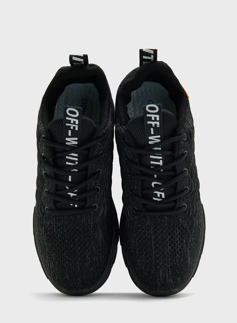 Geoomnii Casual Lace Up High Top Sneakers