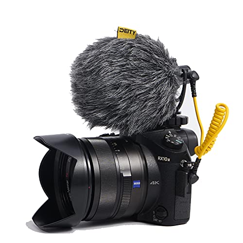 Deity V-Mic D4 Mini Video Microphone 20mph Wind Rating,Runs of 1-5V from Cameras,Phones,and Audio Recorders - Image 5