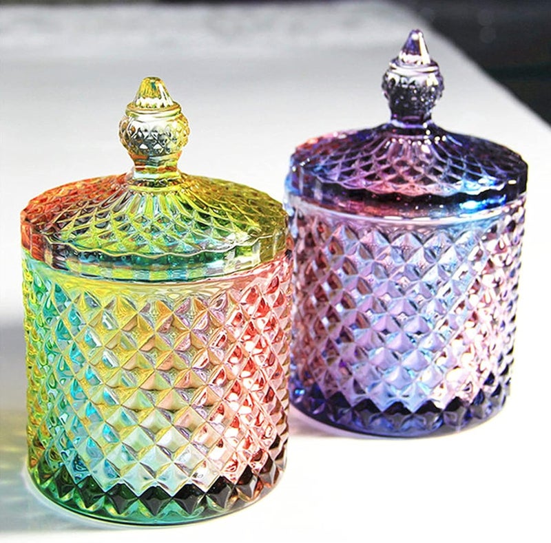 Ashtray Ceramic Glass,Large Glass for cigarette cigar,Clear Crystal Ash trays Outdoor - Image 5