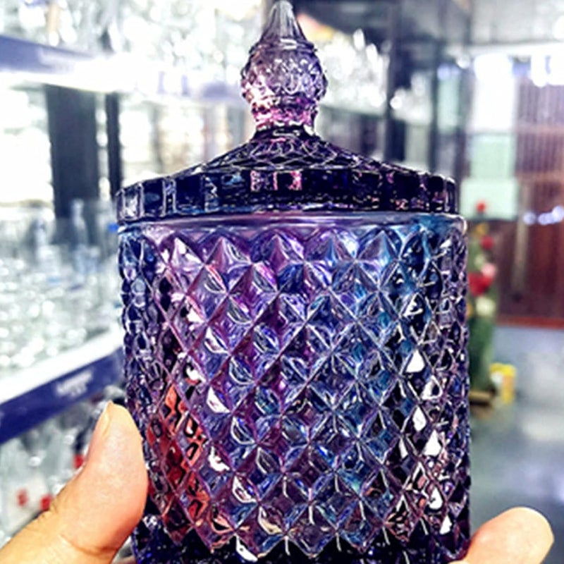 Ashtray Ceramic Glass,Large Glass for cigarette cigar,Clear Crystal Ash trays Outdoor - Image 4