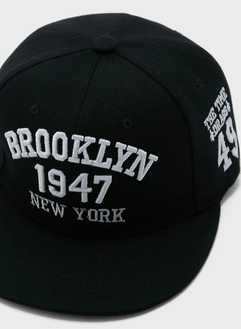Seventy Five Brooklyn Flat Curve Peak Cap