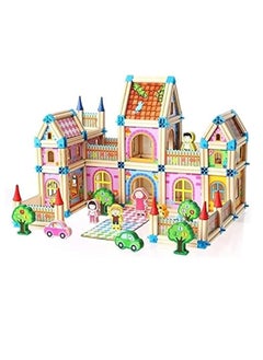 Generic Building And Building Blocks House Shape Toy - 128 Pieces  - Image 1
