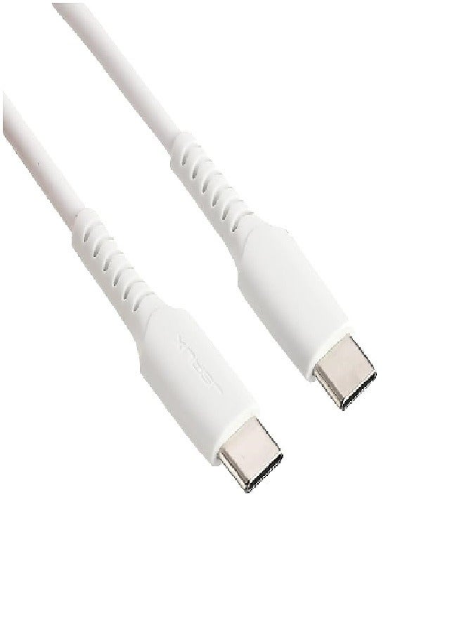 USB C TO USB C Cable CC0003 1m 100W White