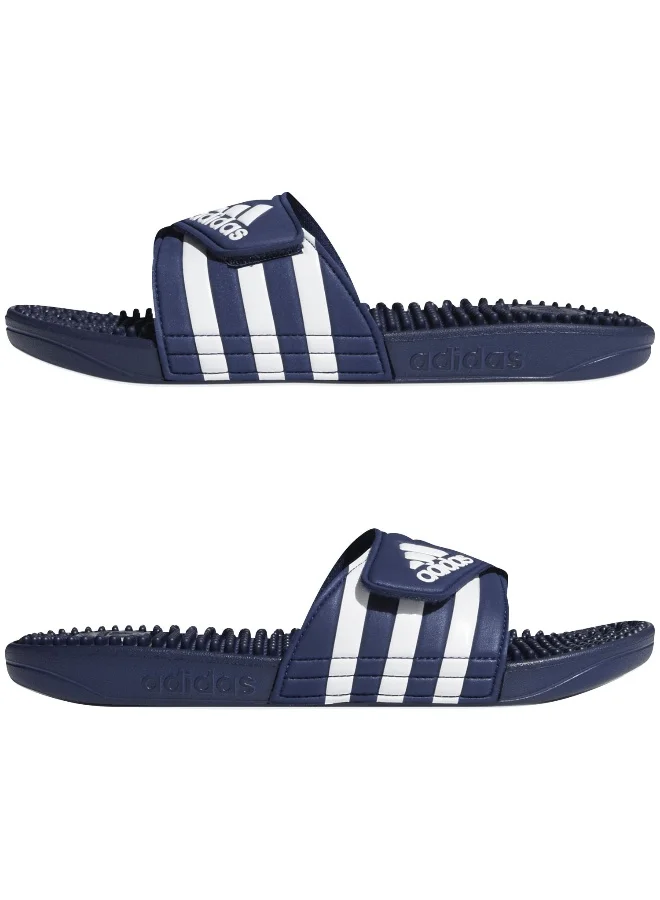 Adidas Adidas Adissage U Blue Sportswear Sandals/Slippers For Unisex