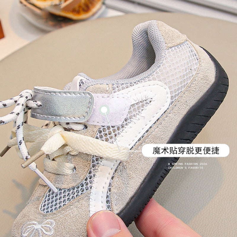 Girls'' Shoes Children''s Sports Trainers 2026 New Model Little Girls Baby Red Medium and Large Children''s Spring Casual Shoes - Image 3