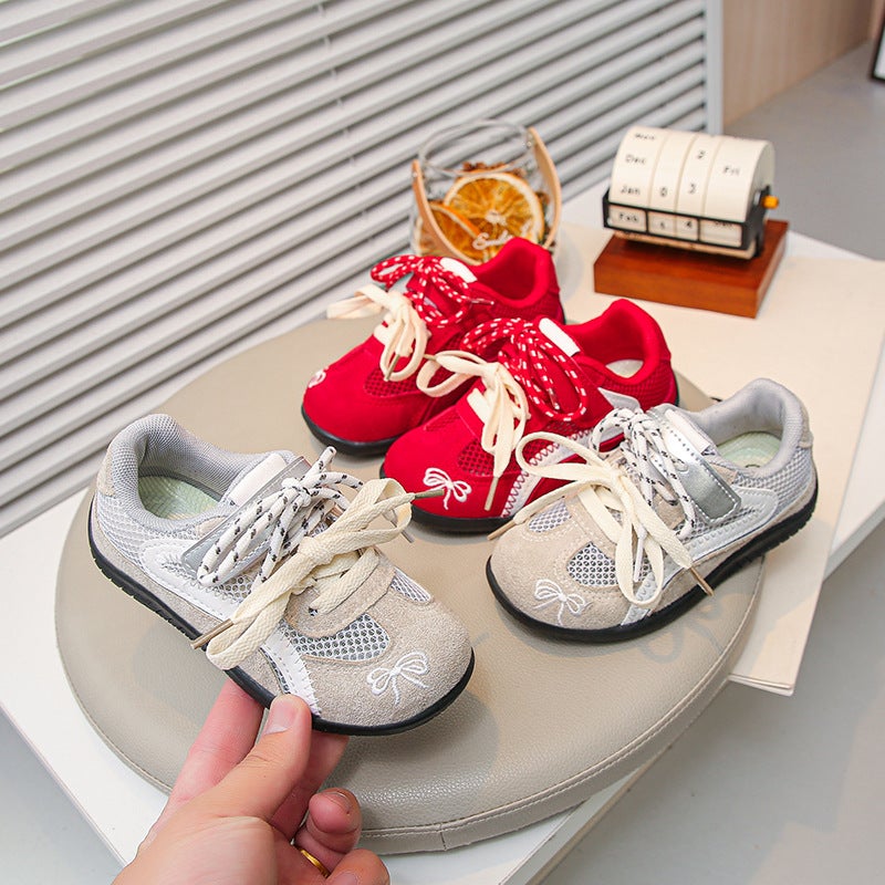 Girls'' Shoes Children''s Sports Trainers 2026 New Model Little Girls Baby Red Medium and Large Children''s Spring Casual Shoes - Image 5