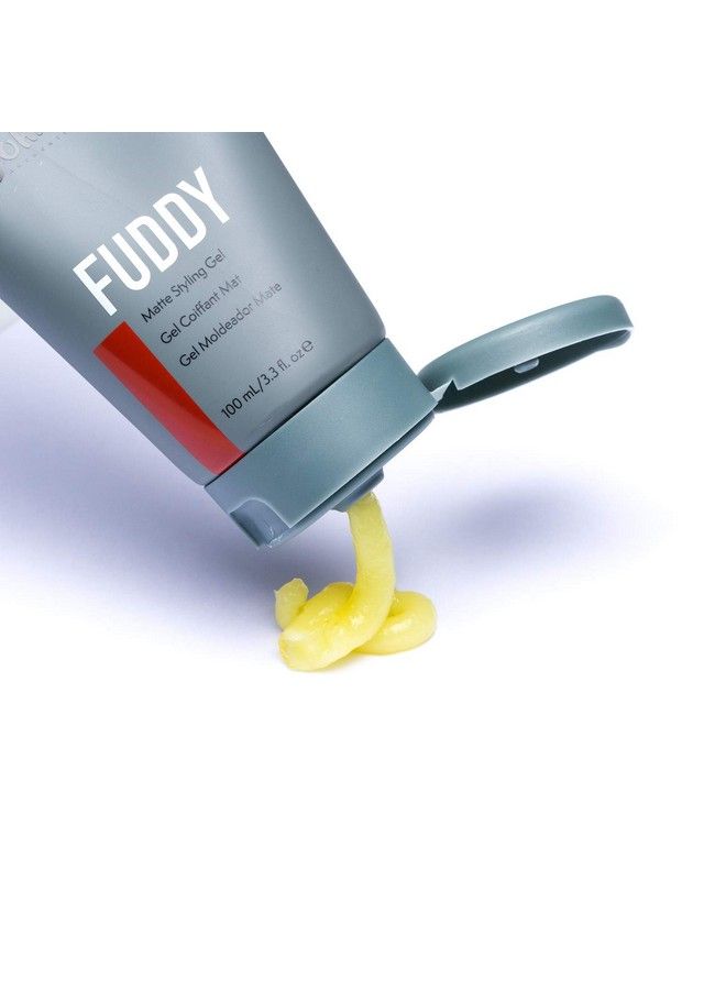 JOHNNY B. Johnny B Fuddy Strong Professional Matte Hair Styling Gel 3.3 Oz. - Image 5