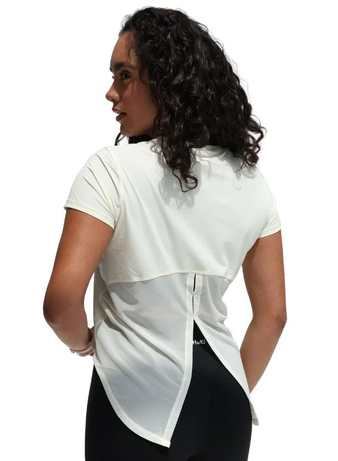 موهوكي موهوكي توب Active Short Sleeve Top - أصفر