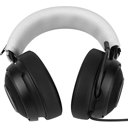 Jarmor Kraken V2 & PRO Headband Cover, Replacement Head Band Protector with Zipper [ Easy Installation ] for Razer Kraken V2 & V2 Pro Headphones (Oval & Round Cushion) ONLY (White) - Image 3