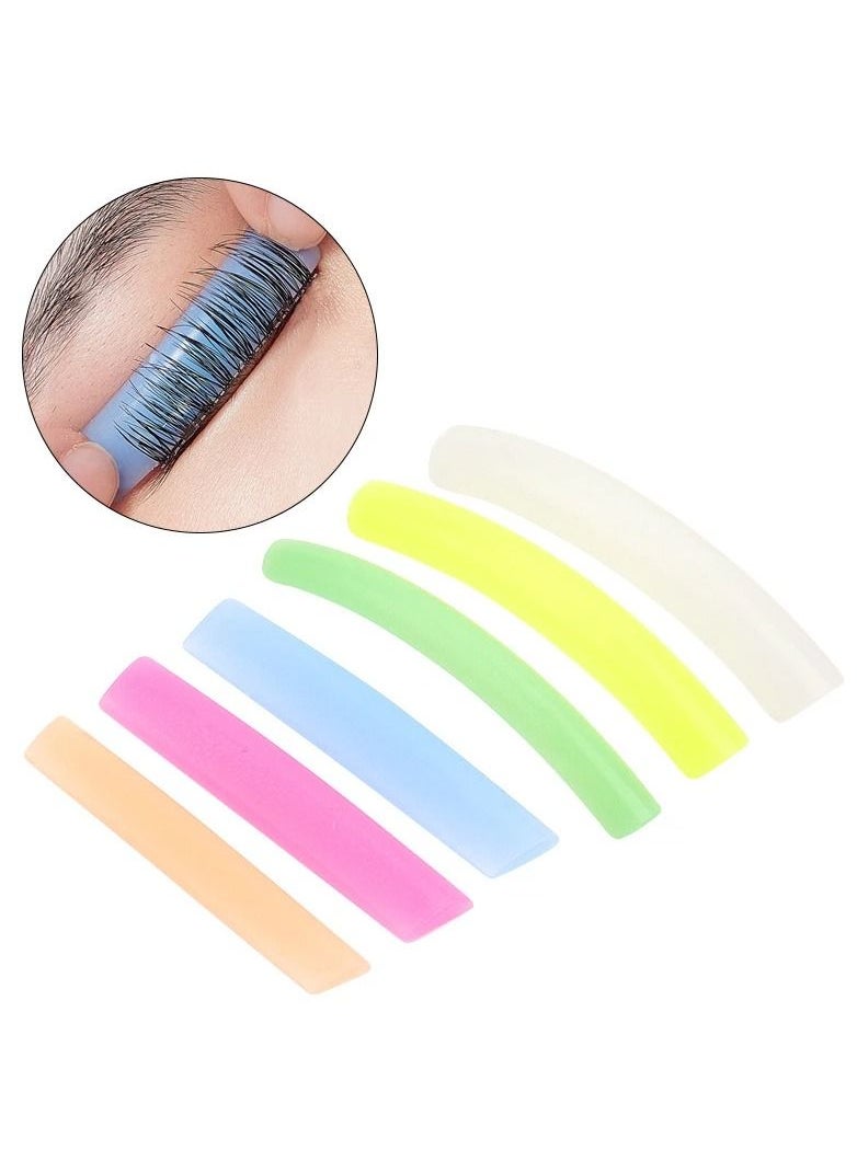 Eyelash Silicone Pads | Soft and Comfortable Eye Lash Perm Pads | Easy to Use Eyelash Lifting Silicone Pad with 6 Different Sizes 12pcs
