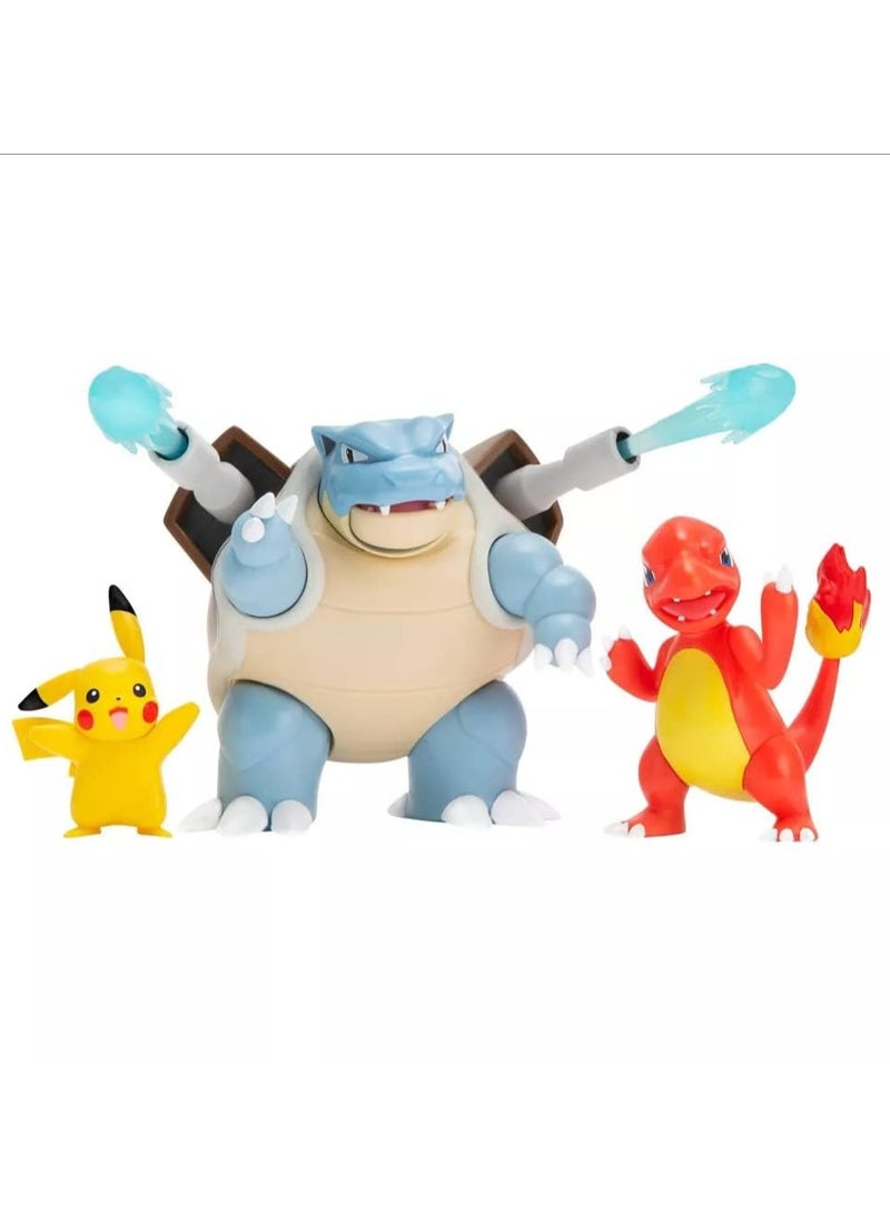 Pokemon Pokemon Battle Figure ,Pikachu, Blastoise, Charmeleon  - Image 4