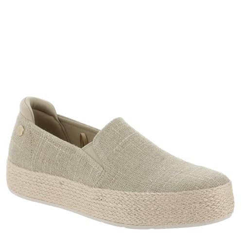 SKECHERS حذاء لوفر سكيشرز للنساء مارثا ستيوارت بوبس سمسم-باي ذا باي، طبيعي، 8.5 - Image 2