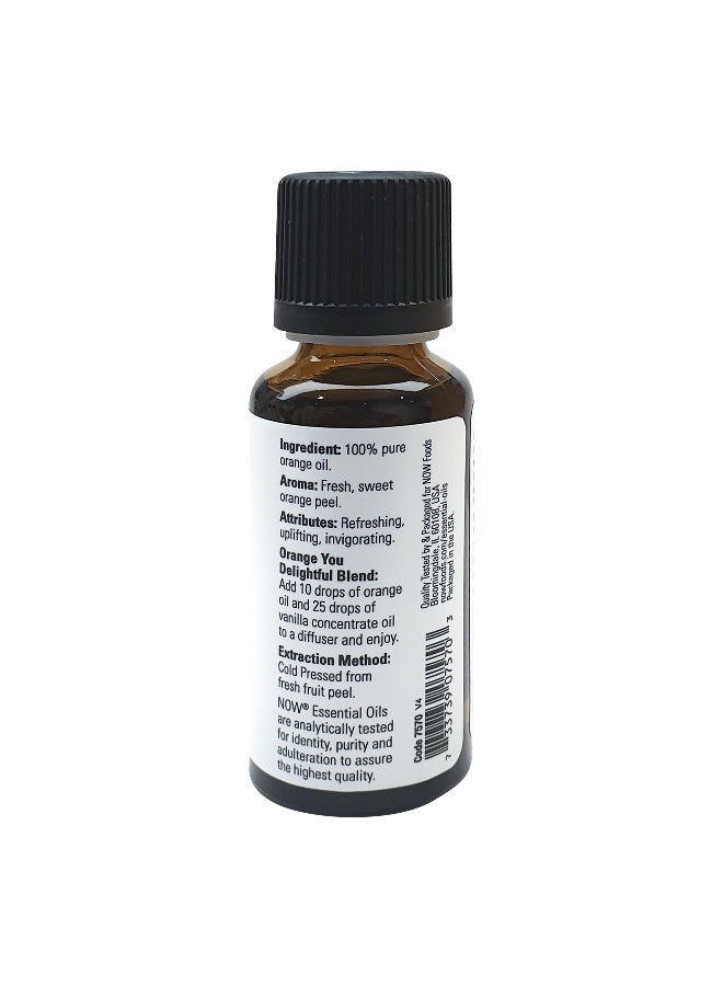 Now Essential Oils, Orange Oil, Sweet 100% Pure 1 Fl. Oz. - Image 5