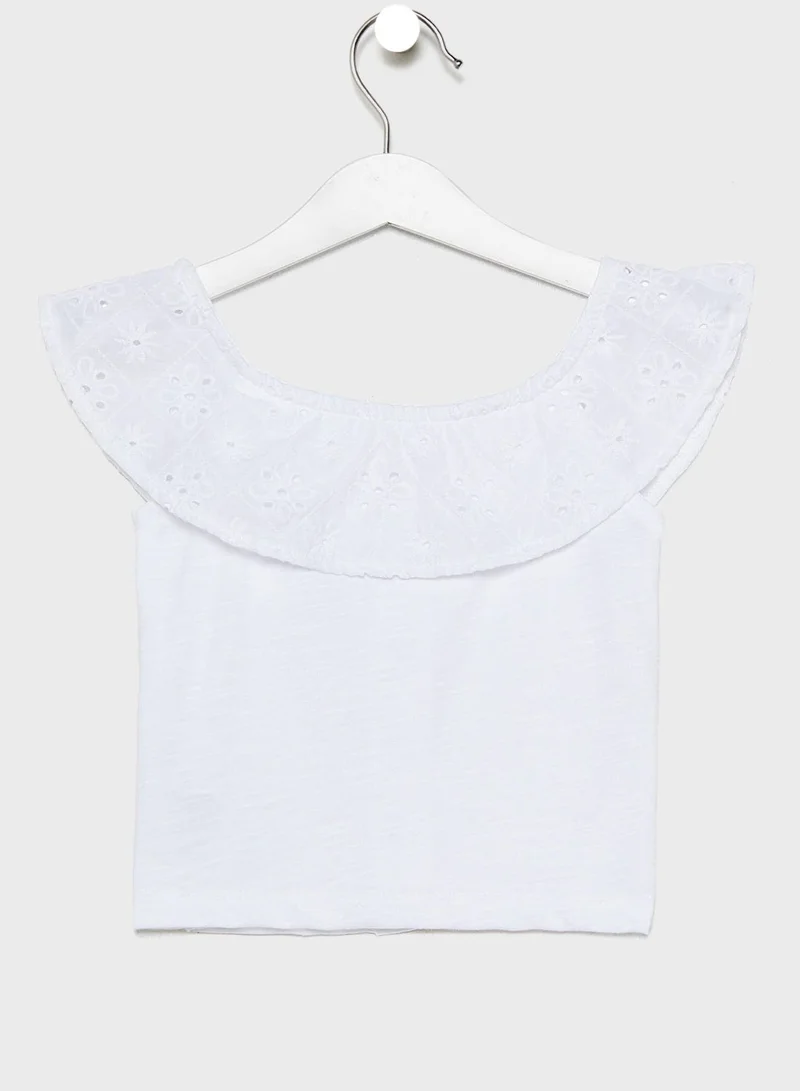 American Eagle Kids Off Shoulder Top