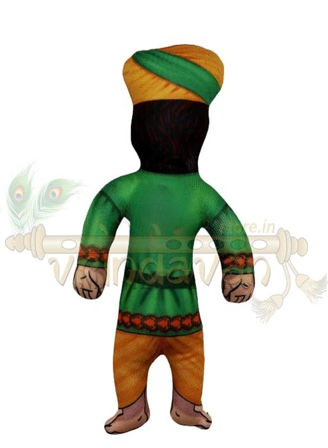 Vrindavanstore.in Nand Baba & Yashoda Maiya Soft Plush Dolls – Adorable Devotional Toys for Kids, Perfect for Playtime and Gift-Giving - Image 4
