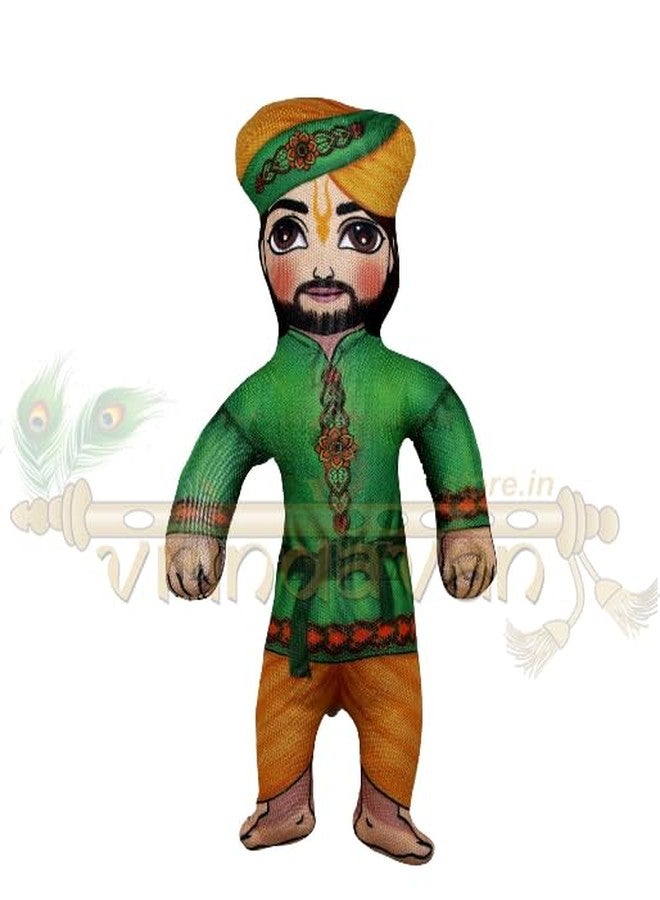 Vrindavanstore.in Nand Baba & Yashoda Maiya Soft Plush Dolls – Adorable Devotional Toys for Kids, Perfect for Playtime and Gift-Giving - Image 3