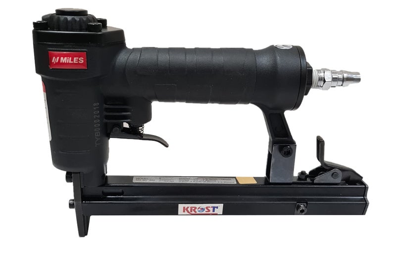 KROST Kangaro Miles Ms 80-16N Pneumatic Air Stapler (Black, Medium) - Image 1