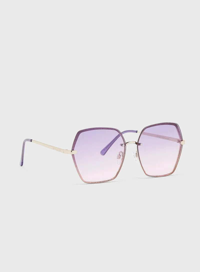 RIVER ISLAND Casual Metal Sunglasses