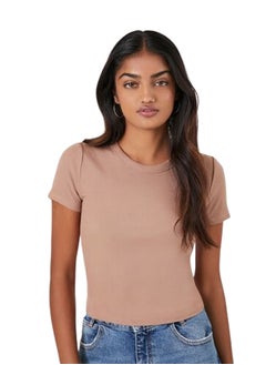 Ribbed Knit Crop Top
