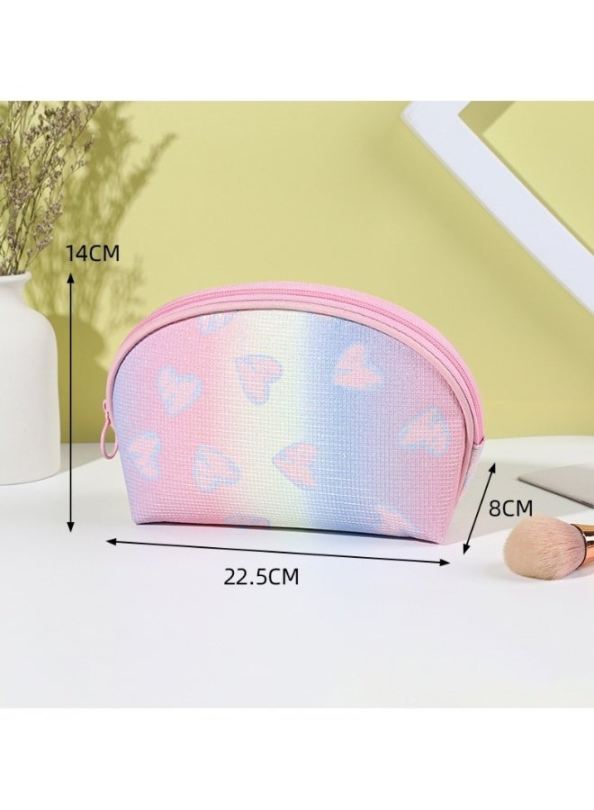 نيبمينينت حقيبة مكياج كبيرة السعة مع مسحوق لامع تدريجي من شبكة جديدة