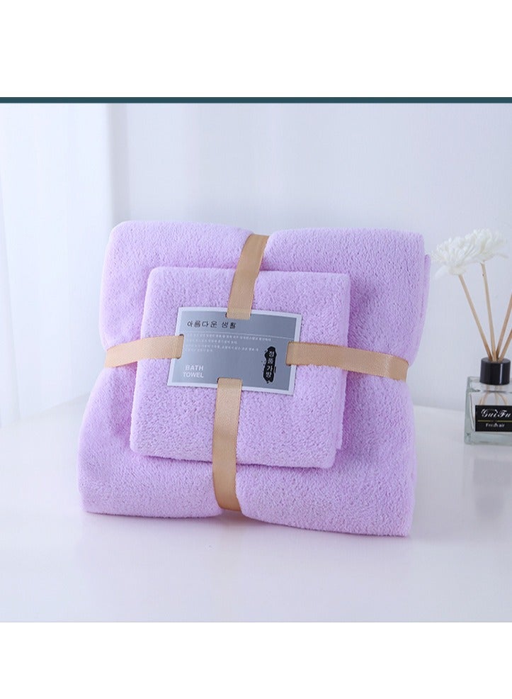 GOLDEN MILLION Towel & Bath Towel Set Absorbent Quick Dry Cleaning Face & Shower Towel - Image 1