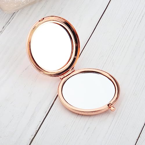 WUSUANED Beauty Fairy Movie Makeup Mirror It’s Not What We Have in Life It’s Who We Have in Our Life Jewelry Beauty Beast Fans Gift Princess Belle Fans Gifts (Belle Princess Mirror) - Image 3