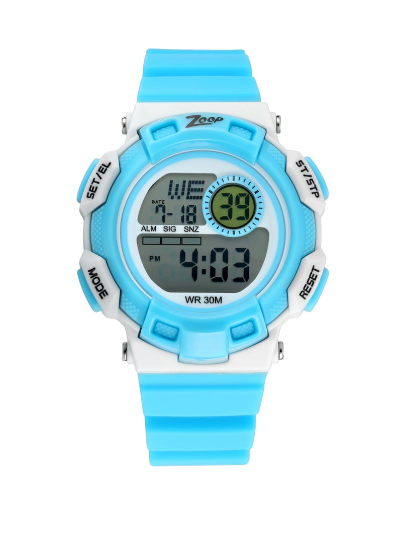 Zoop Digital Blue Strap Watch - Image 1