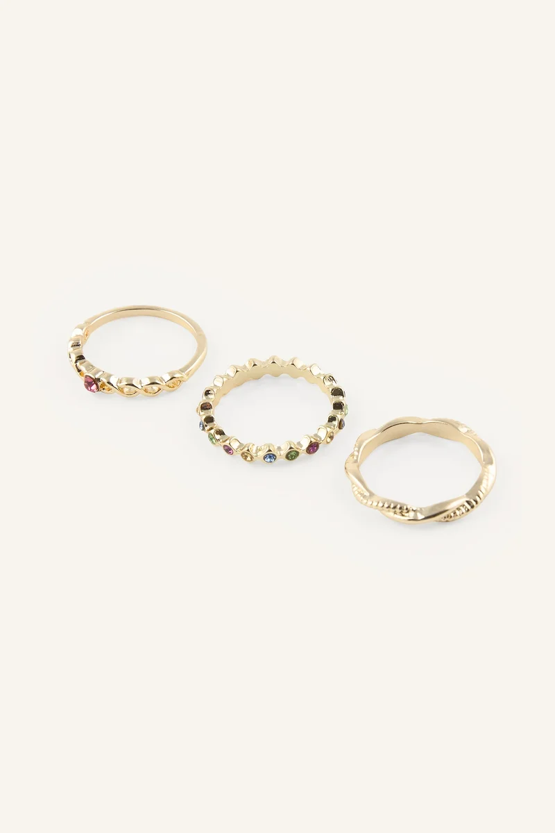 Defacto  Woman 5 Piece Rings for Women | Best Price UAE