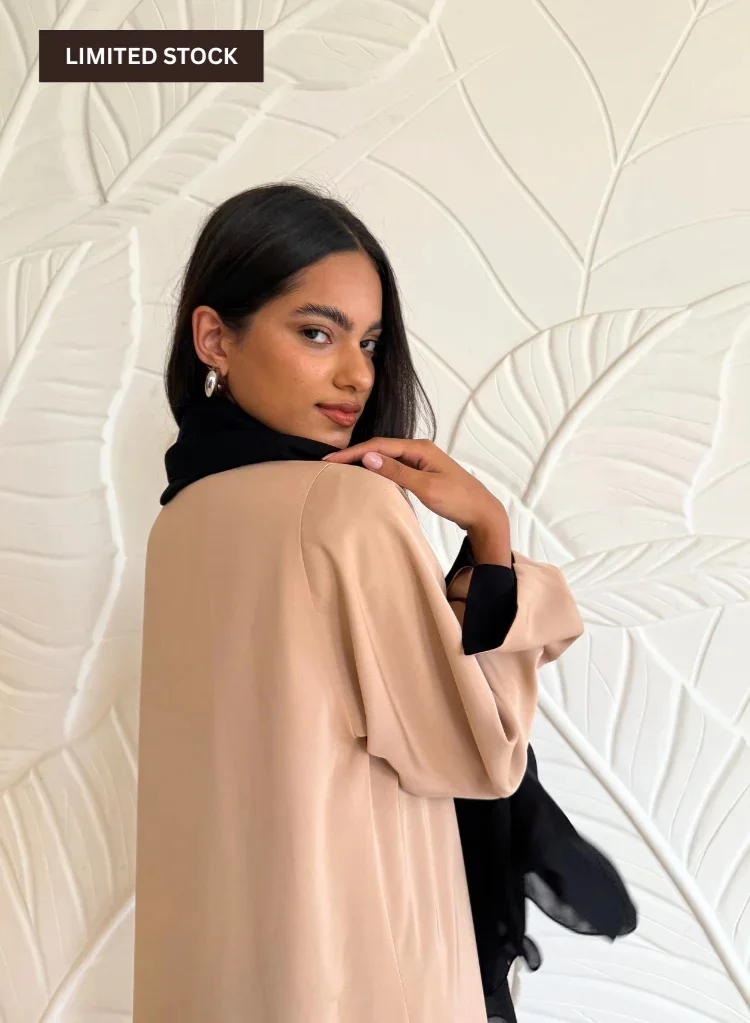 JAMEELA  Reversible Two-Tone Abaya for Women | Best Price UAE