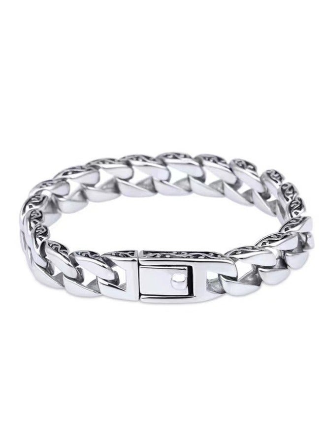 Woven Retro Cool Fashion Domineering Distressed Bracelet Gift Jewelry For Men Women - Image 1