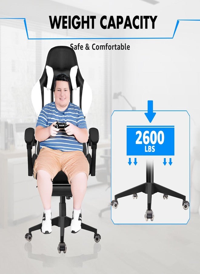 Sytopia 28" Office Chair Base Replacement with Wheels (Set of 5), 2600 lbs Heavy Duty Gaming Desk Chair Base, Smooth & Quiet Casters, Black - Image 3
