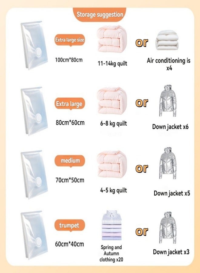 nubite 10Pack Premium Vacuum Storage Bags with Electric Pump of Reusable Compression Bags, Double Zip Seal Special-Grip Clip,Travel Vacuum Sealer Bags, Rapid Vacuum for Clothes, Mattress, Blanket, Pillows Compression and Travelling(2Jumbo,2Large,3Medium,3Small)  - Image 3