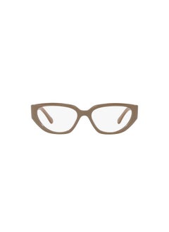فوج آي وير إطار نظارات طبية Vo5439 Cat Eye للنساء، لون بيج كامل/عدسات تجريبية، مقاس 52 مم  - Image 1