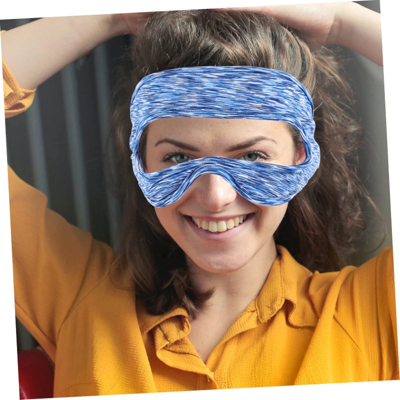 Washable Reusable VR Headset Cover Quick Drying Breathable Eye Mask Stripe - Image 3