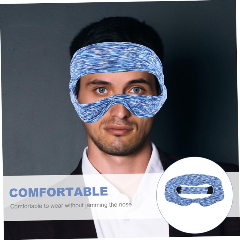 Washable Reusable VR Headset Cover Quick Drying Breathable Eye Mask Stripe - Image 4