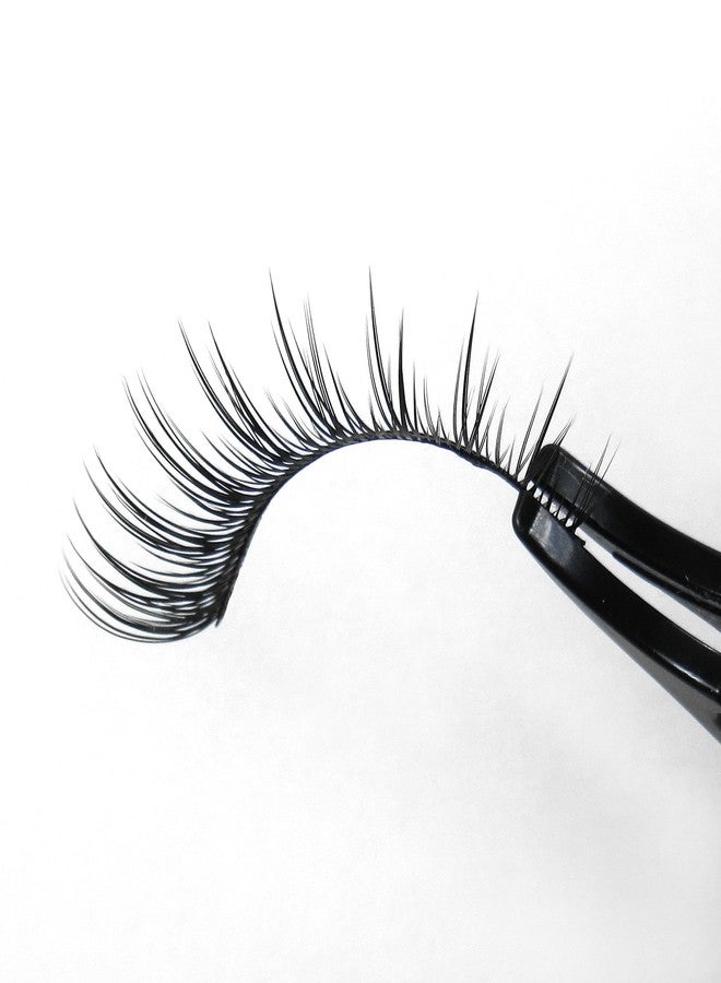 Missamé COY Deluxe Professional False Eyelashes Set Handmade with Premium Synthetic Fibers, Black, 3 Pairs - Image 5
