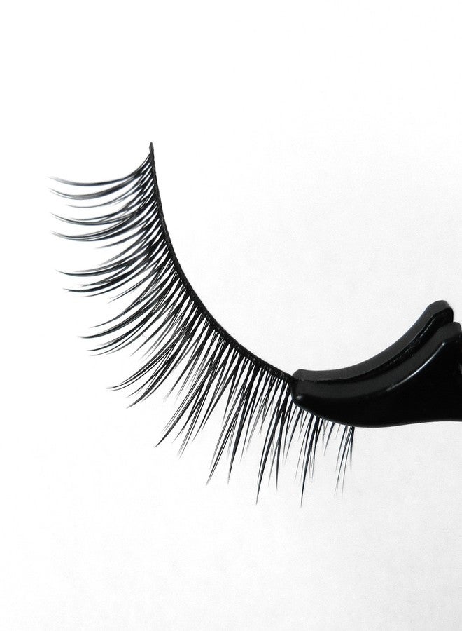 Missamé COY Deluxe Professional False Eyelashes Set Handmade with Premium Synthetic Fibers, Black, 3 Pairs - Image 4