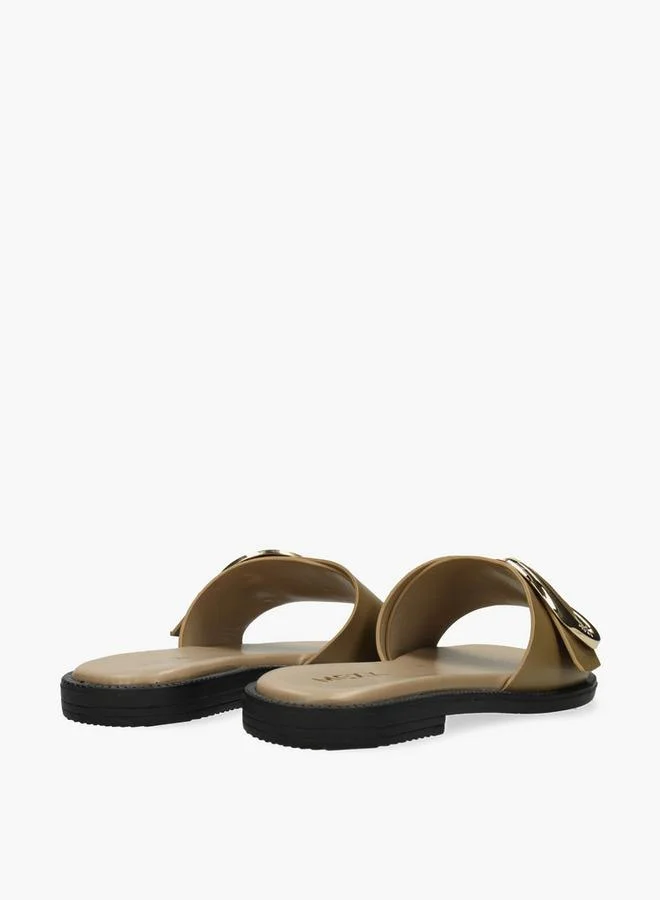 Mexx KHAKI Mexx Tewy Saolak Sandalal for Women | Best Price UAE