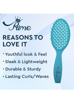 PRIME HairBrush for Wet Curly Detangling Hair Scalp Massage Comb Easy to Clean Comb Blow Dry Styling Curling Straightening Tools for Salon Home Use  - Image 4